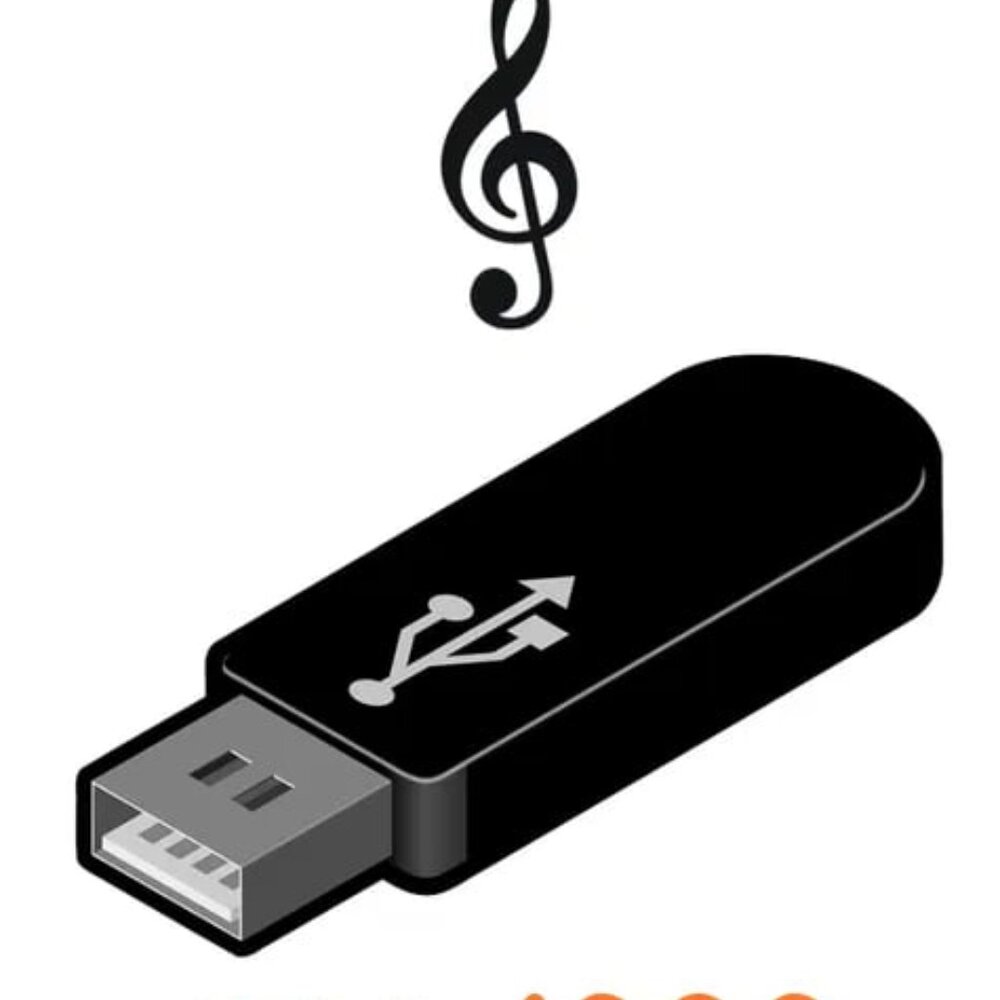 Flash drive with music